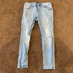 Hollister ripped jeans